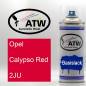 Preview: Opel, Calypso Red, 2JU: 400ml Sprühdose, von ATW Autoteile West.